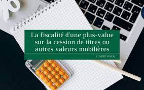 fiscalité d'une cession